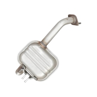 Passen Sie den Schall dämpfer aus Edelstahl für den VW Beetle Classic Car Parts Auspuff motor an