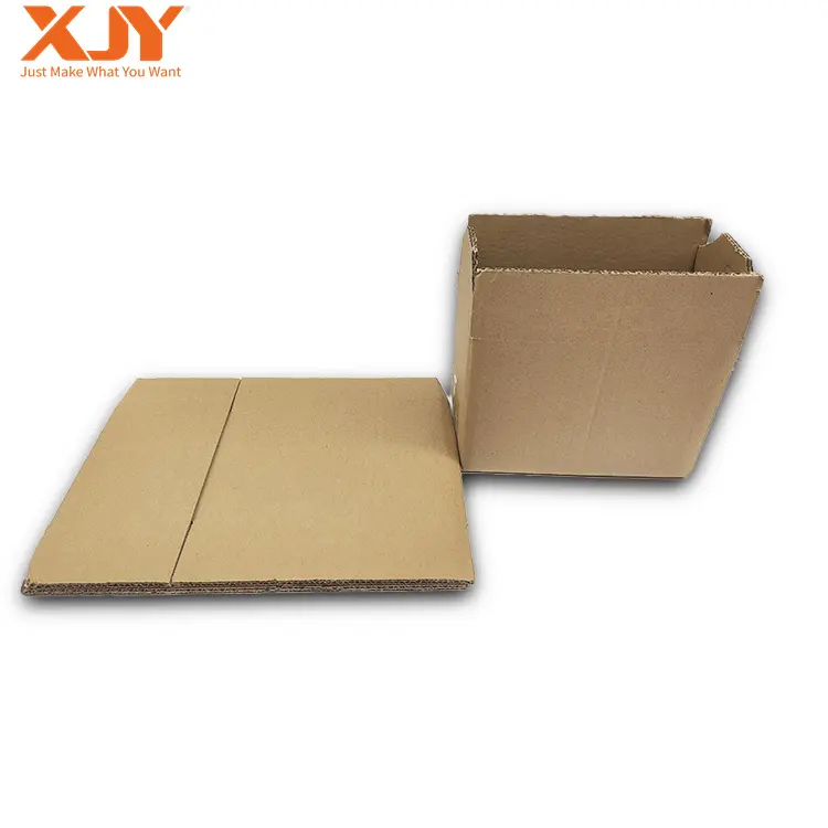 XJY kotak kemasan kertas bergelombang untuk pengiriman atau disesuaikan kemasan luar kertas bergelombang kuat kotak karton besar