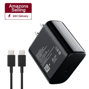Pour US EU UK Plug 45W Samsung Chargeur Type C Adaptateur secteur Charge rapide Android Chargeur Oplader chargeur samsung original
