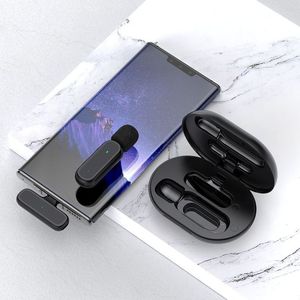 جهاز استقبال صغير صغير بمشبك للعنق ميكروفون لتسجيل فيديو قصير على هواتف iPhone و Android - Product Image 6