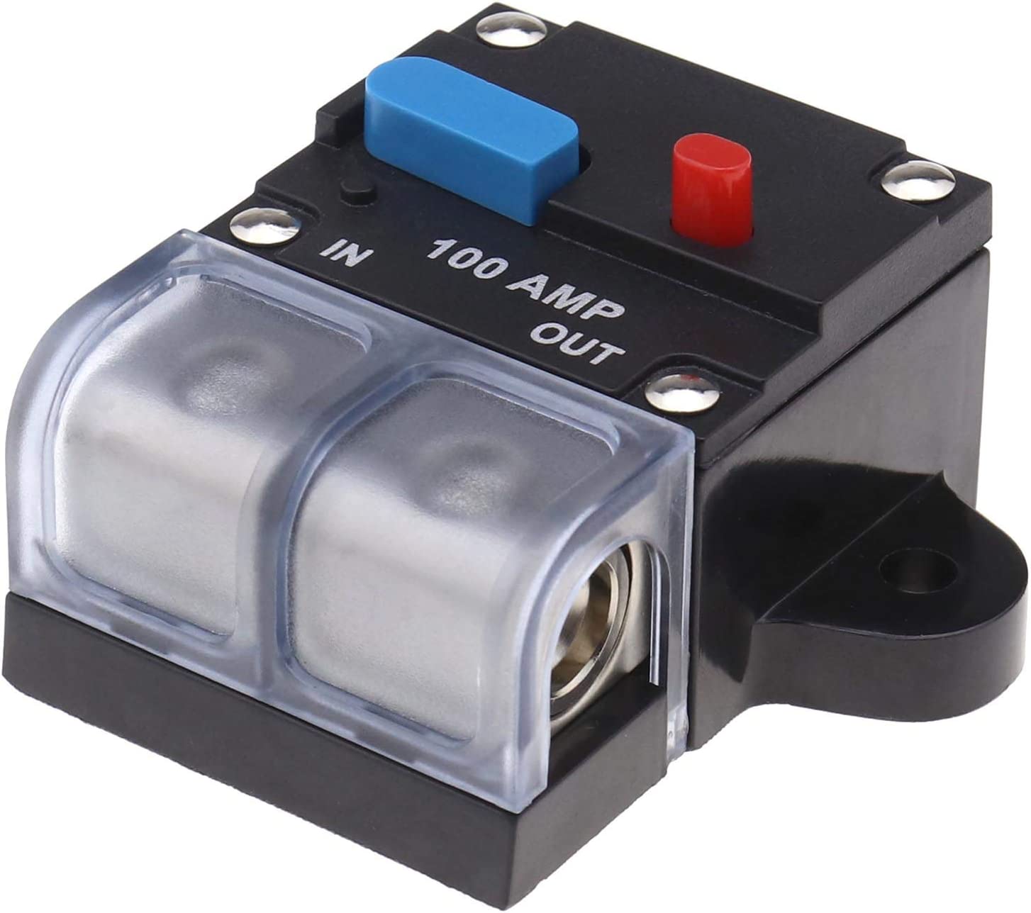 Автоматический выключатель 100 А, кнопочный переключатель для автомобильной лодки, аудиосистема, защита от предохранителей для троллинга двигателя