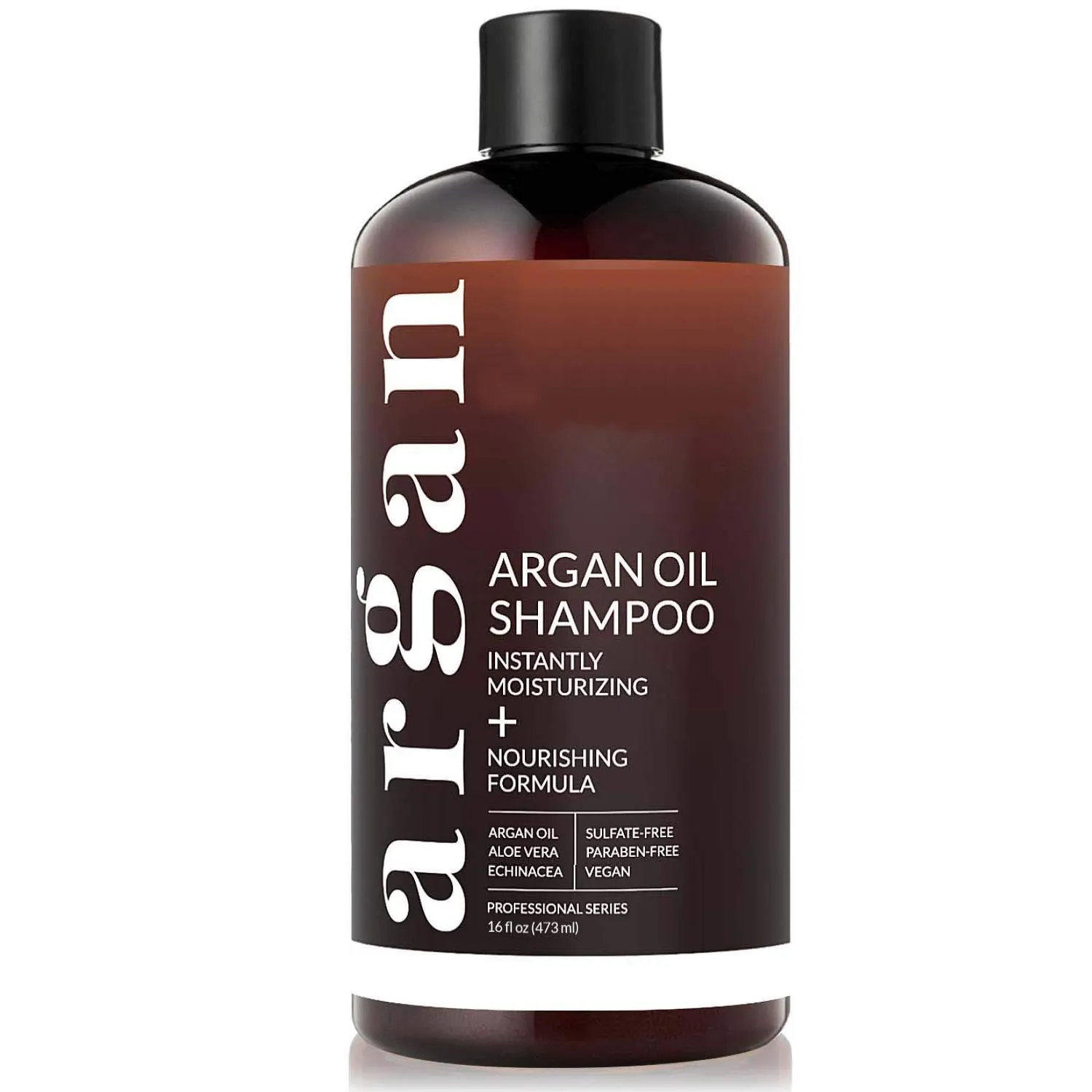 Shampoo per capelli nutriente riparatore rigenerante naturale all'ingrosso dell'olio di argan