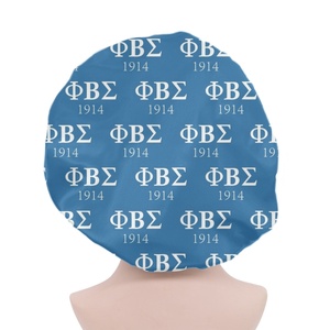 Bonnet de nuit personnalisé Phi Beta Sigma <span class=keywords><strong>1914</strong></span> avec motif lettres grecques – Cadeau idéal pour sororité et fraternité – Vente en gros - Product Image 1