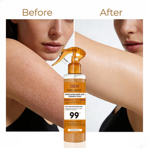 Spray Exfoliant <span class=keywords><strong>Peeling</strong></span> Shot à l'Acide Kojique et au Curcuma, Hydratant Bio à la Vitamine C, Marque Privée - Product Image 2