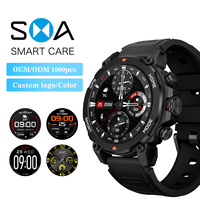 Montre connectée personnalisée de votre marque, faible MOQ, service OEM ODM, étanche, tracker d'activité avec moniteur de fréquence cardiaque ECG