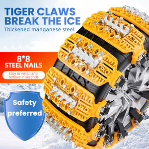 Direkt vom Hersteller: Hochwertige Anti-Rutsch-Kette, Raupenketten-Typ, Universelle Tigerkralle-Schneekette zum Eisbrechen im Winter - Product Image 6