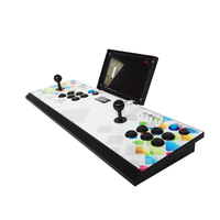 Console de jeux d'arcade 3D pour 2 joueurs utilisant un plateau de jeu multi-jeux 10188 en 1