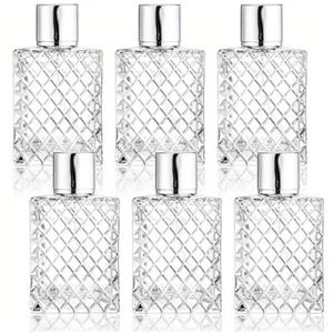 Botella de perfume de 100 ml con boca de rosca, botella secundaria de perfume de gran capacidad - Product Image 1