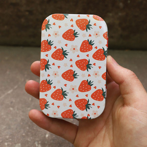 Scatola per Tabacco in Latta con Coperchio Apribile, 20 Sigarette, Portatabacco Personalizzato Portatile - Product Image 5