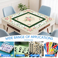 Tapis de mahjong personnalisé imprimé directement en usine, 33'', néoprène inodore, style américain, DDP USA