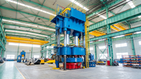 Presse hydraulique à quatre colonnes et deux poutres, contrôlée par PLC, avec pompe, pour une production à haut volume