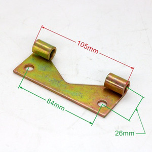 Support de câble métallique pour porte de hall d'ascenseur 105 mm x 84 mm x 26 mm, accessoires d'ascenseur en acier - Product Image 1