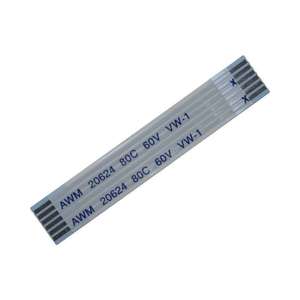 Cable Plano XFE FFC para Pantalla LCD LVDS de 6 Pines y 1,25 mm, Modelo 64600-0627-xxx1 - Product Image 1