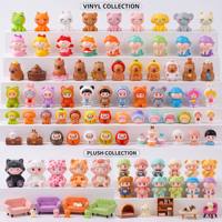Kawaii Blind Box Figuurtjes Bulk Zeemeermin Capybara Badkatten Fruit Baby Harsen Collectible Cadeau Vending Capsule Speelgoed & Klauwmachine