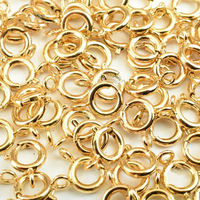 Fermoirs à Ressort Non Ternissants en Or Rempli 14K GF pour Chaîne, Bracelet, Collier, Bijoux et Accessoires de Fabrication