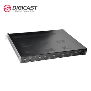 DMB-9581E HD 16 dvb-t ISDB-T Encoder apparecchiature CATV Broadcasting per TV via cavo digitale Headend