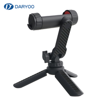 Support de téléphone pour trépied, support de téléphone avec 2 griffes porte-accessoires |   Vis 1/4'', 360° °   Se tourne de 180° °   Support de téléphone portable inclinable et réglable avec pince de fixation