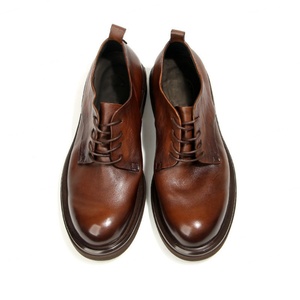 Zapatos Oxford de Vestir para Hombre, Hechos a Mano en Italia, de Lujo, Vintage, Duraderos, con Cordones, que Aumentan la Altura, Impermeables y Transpirables - Product Image 2