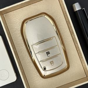 Hete Verkopende Drijfzandauto Sleutelhanger Dekking Forforfortuner Toendra Camry Rav4 Highlander Uitdager Auto Sleutelhouder - Product Image 3