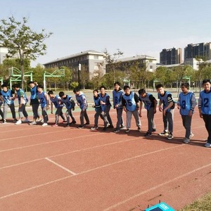 Middle Distance Running Tester Digital Timer LCD Display <b>Step</b> Counting Carpet Vest Type School Fitness Assessment - Product Image 3