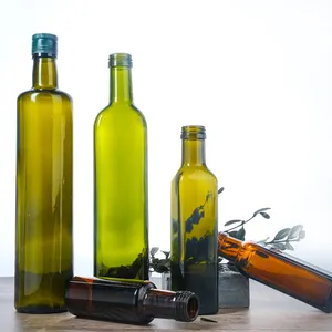 250ml 500ml Glas Olivenöl Spender flasche mit Kork