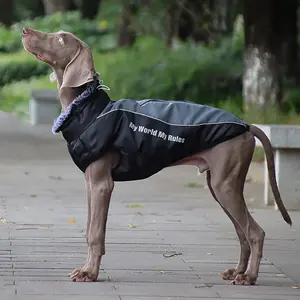 Abrigo reflectante de alta calidad para mascotas, ropa impermeable para perro, chaqueta de invierno