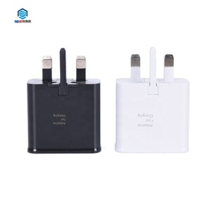 Topk — <span class=keywords><strong>chargeur</strong></span> mural de téléphone portable rapide à 3 broches, adaptateur de voyage UK, pour <span class=keywords><strong>Samsung</strong></span> <span class=keywords><strong>Galaxy</strong></span> S6 S7 S8 <span class=keywords><strong>S9</strong></span> S10 - Product Image 5