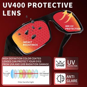 High Quality Sports Goggles Side Shield Vintage Mirror AS/NZS 1337.1 Z87 Safety <b>Sunglasses</b> Men Women - Product Image 2