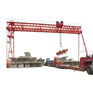 Bridge <b>Crane</b> 15 Ton 50 Ton Lifting Capacity For Bridge Construction With Motor Gearbox And <b>Engine</b> Components - Product Image 1