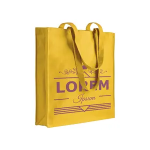 Bolsa de compras de algodón personalizable para merchandising - Product Image 2