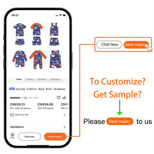 Traje de baño OEKO TEX para niñas, traje de baño con volantes para niños, ropa de baño UV 50, traje de baño personalizado para niños con lazos - Product Image 6