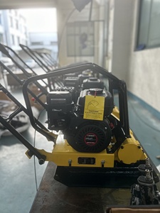 Grosir alat pemadat piring kecil C60 60kg pelat getaran kompaktor kompak piring Vibrator - Product Image 6