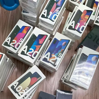 Vente en gros de smartphones Android 5G d'occasion A60 & A70 6G RAM LTE & CDMA cellulaire Version américaine compatible GSM