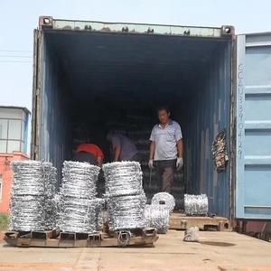 Độ Bền Kéo Cao Baebed Dây/Dây Thép Gai Hàng Rào/Barb Dây Lưới Giá Dao Cạo Dây Thép Gai Lưới - Product Image 5