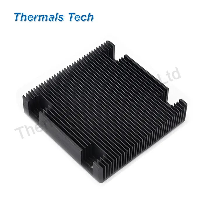 Customized aluminum density fin radiator heat sink for embedded computer CPU