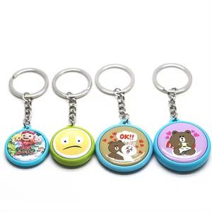 Badge coloré simple face 25/32/37MM en plastique pour la fabrication de porte-clés et la décoration intérieure - Product Image 3