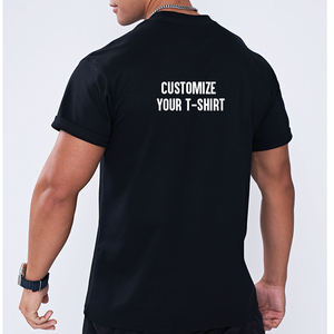 OEM Quá Khổ 100% Cotton T-Shirt Cho Nam Giới Bán Buôn Không Có Tối Thiểu Biểu Tượng Tùy Chỉnh Giản Dị Ngắn Tay Áo Phong Cách Thoải Mái Phù Hợp Với Cộng Với Kích Thước - Product Image 2
