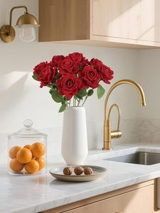 Rosa Artificial para Decoración de Paredes y Escenarios de Boda - Product Image 5