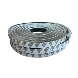 Ventana Bandes d'étanchéité Accessoires pour fermeture de porte et fenêtre <span class=keywords><strong>PVC</strong></span> auto-adhésif + brosse Fond de porte Bande anti-poussière et anti-insectes - Product Image 1