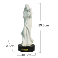 Usine en gros catholique statues religieuses résine carmel virgen del carmen bébé maria figurine maria statue