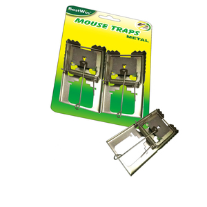 Piège à rats en métal réutilisable, piège à souris robuste à déclenchement rapide, contrôleur de parasites efficace pour la maison et le garage - Product Image 4