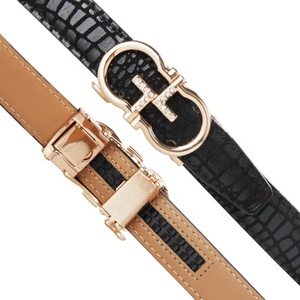 2022 Luxe Damesriemen van Echt Leder, Op Maat Gemaakt, Zonder Gaten, Designermodel - Product Image 6