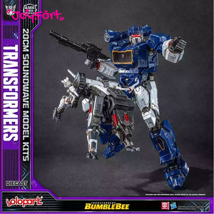 Figura de Acción Coleccionable Oficial de Yolopark Soundwave Amk Pro, de Metal Fundido a Presión, 20 <span class=keywords><strong>cm</strong></span>, Pre-Ensamblada - Product Image 3