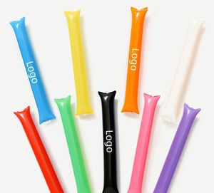 Bâtons à Claquer Gonflables Personnalisés en PE de Haute Qualité avec Logo Imprimé, Couleurs Assorties, 10*60cm, OEM Disponible - Product Image 1