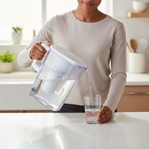 Jarra Purificadora de Agua Alcalina de Carbón Activado Manual de Alta Calidad de 2.5L, Filtro de Agua Doméstico, Jarra con Filtro - Product Image 2