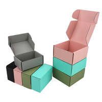 Cajas de aviones personalizadas multicolores de papel corrugado de venta directa de fábrica utilizadas para cajas de zapatos de ropa de entrega urgente