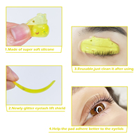 Rouleaux pour permanente des cils, utilisation professionnelle en salon, pour lifting des cils, tige en silicone coréen, bouclier pour lifting des cils, coussinets pour lifting des cils réutilisables