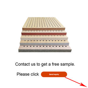 HENGJIU Panneau acoustique composite perforé en gros, barrière acoustique pour stade, bibliothèque, salle de concert, bâtiment commercial - Product Image 2