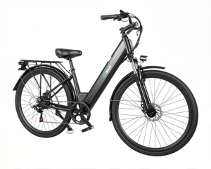 Bici Elettrica da Città da 28 Pollici per Donne, 25 km/h, E-Bike Step-Through Senza Manubrio, Velo Elettrico da Donna, Disponibilità EU, 250W, 25 KM/H - Product Image 3