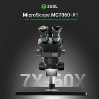 2UUL MC7060-A1 Trinocular Precision Mobile Phone Repair Special Microscope 7-60 Multifunctional